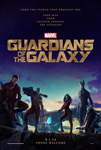 Guardians of the Galaxy - plakat
